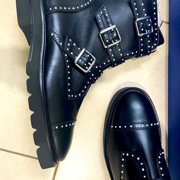 Stuart Wietzmans studded boots,   Authentic not copy, Leather, stylish, classic - Picture 4 of 9